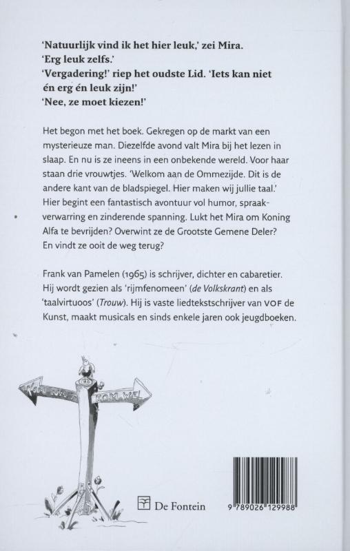 Achterkant van De zin van de ommezijde