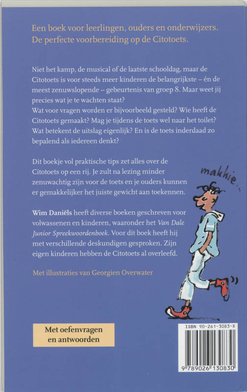 Achterkant van Wie is er bang voor de Citotoets?
