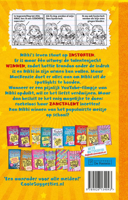 Achterkant van In de spotlights!
