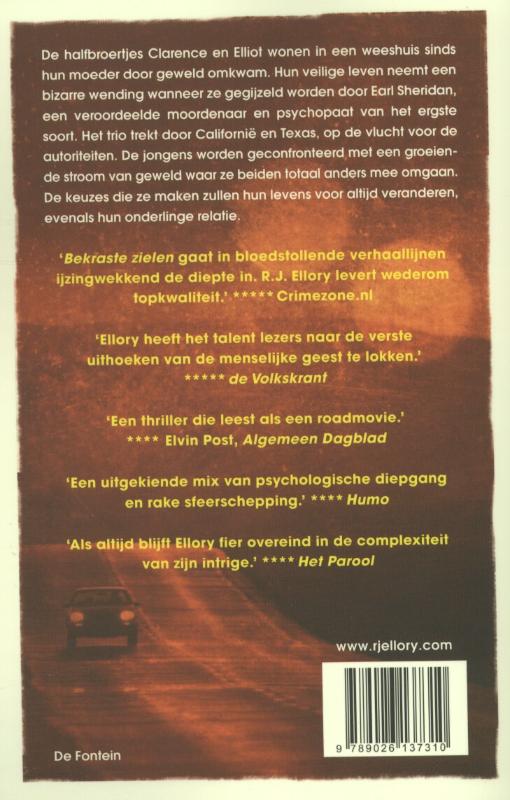 Achterkant van Bekraste zielen