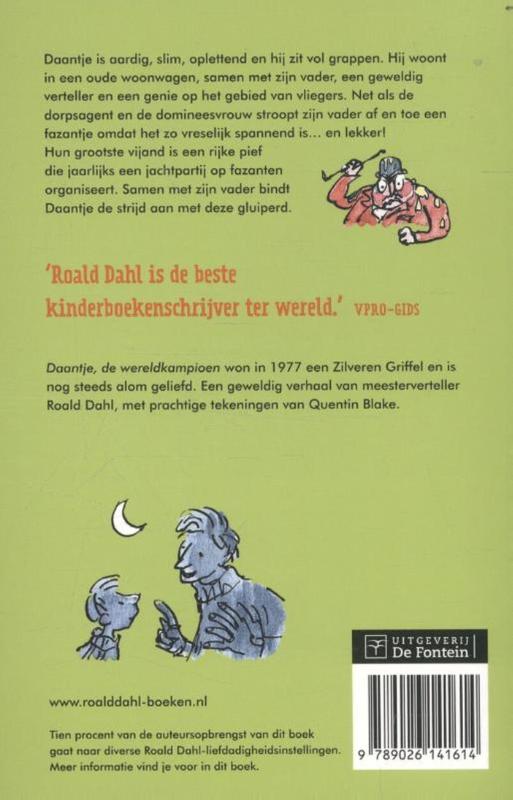 Achterkant van Daantje, de wereldkampioen