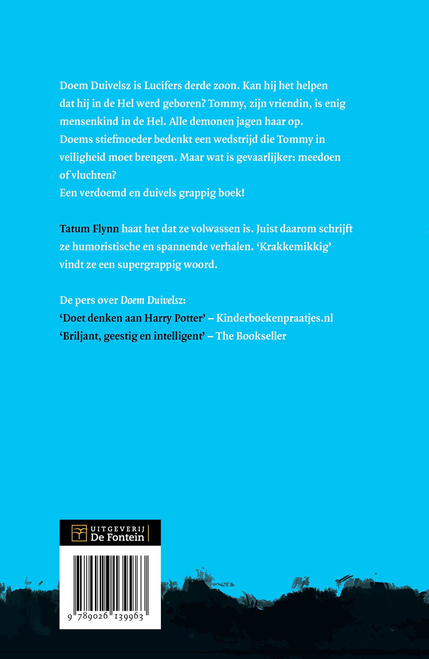 Achterkant van Helse meiden