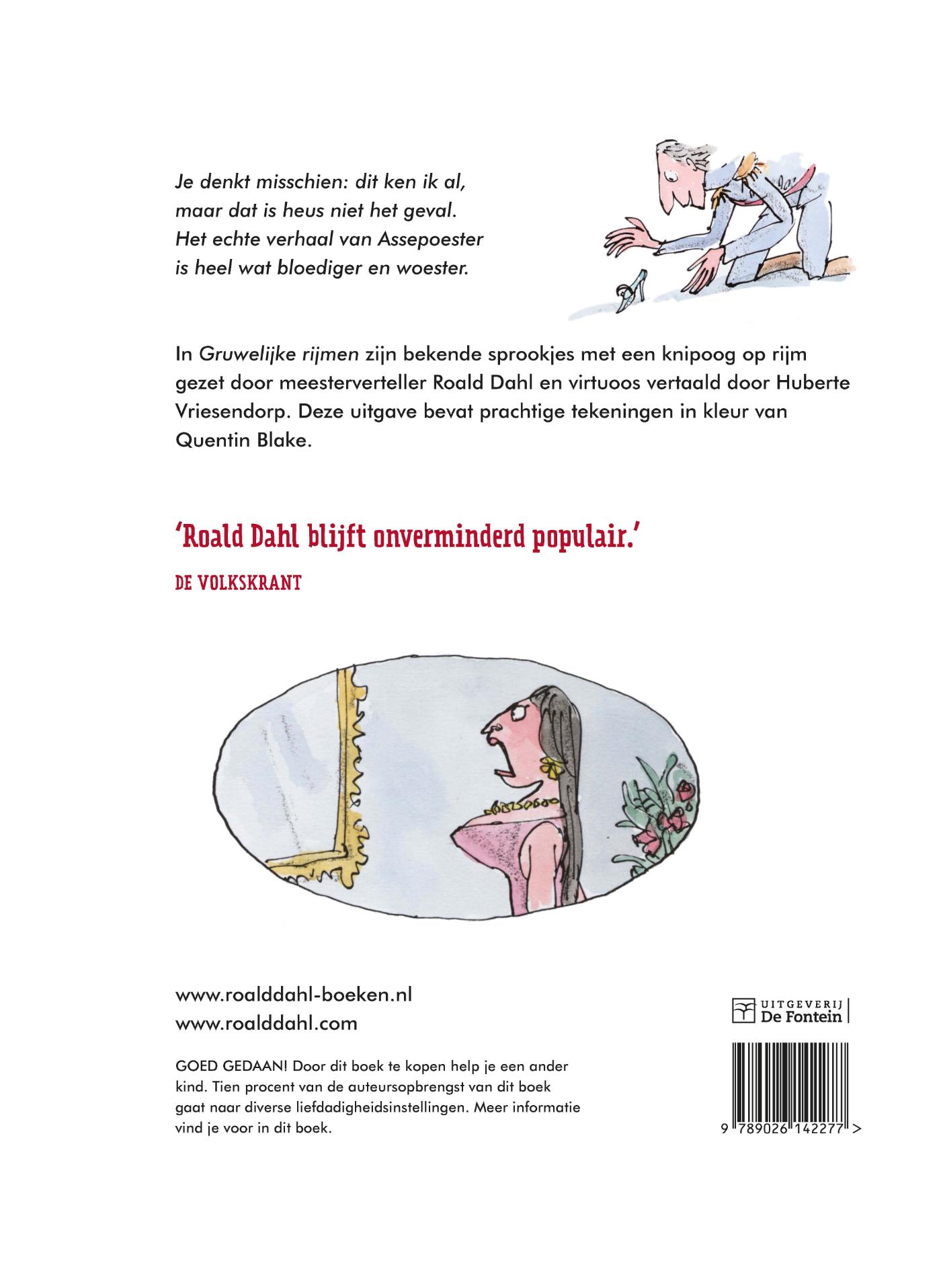 Achterkant van Gruwelijke rijmen