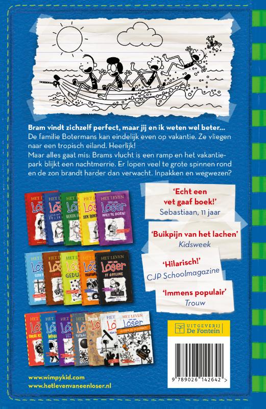 Achterkant van Wegwezen