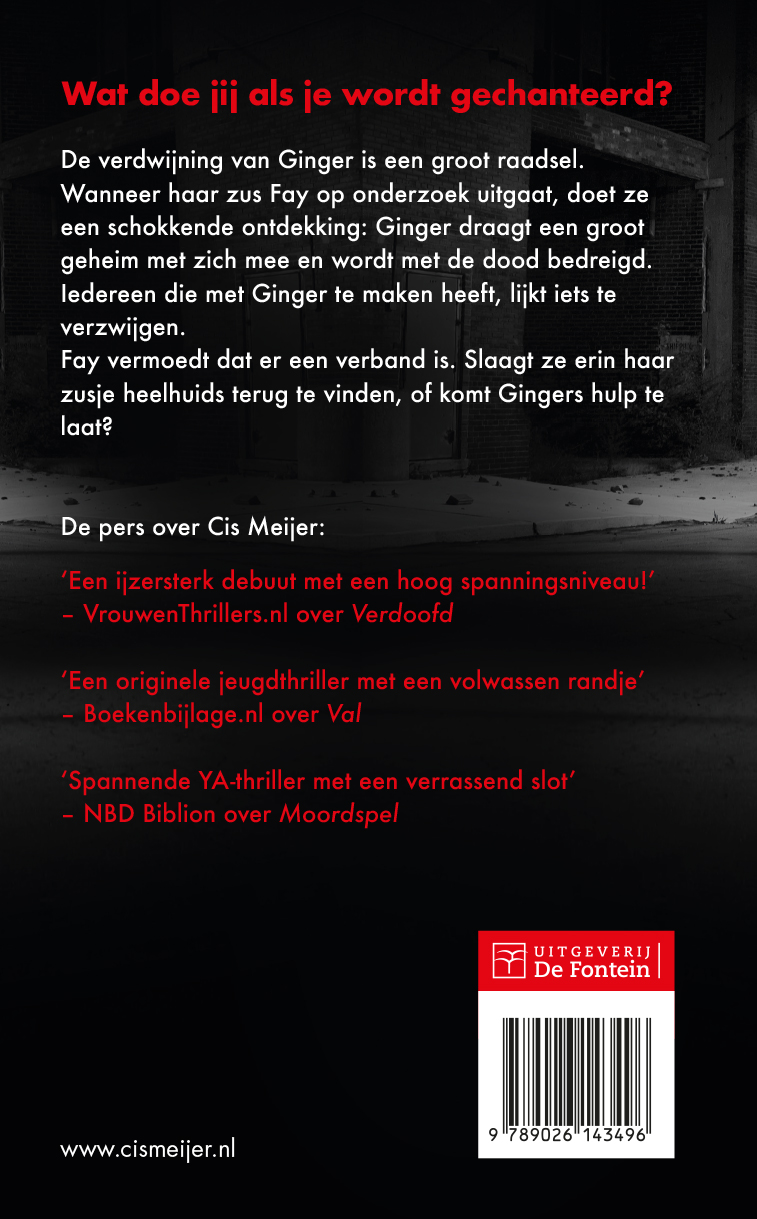 Achterkant van Knock-out
