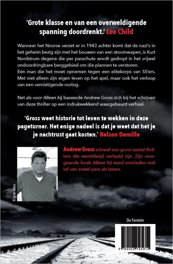Achterkant van De saboteur