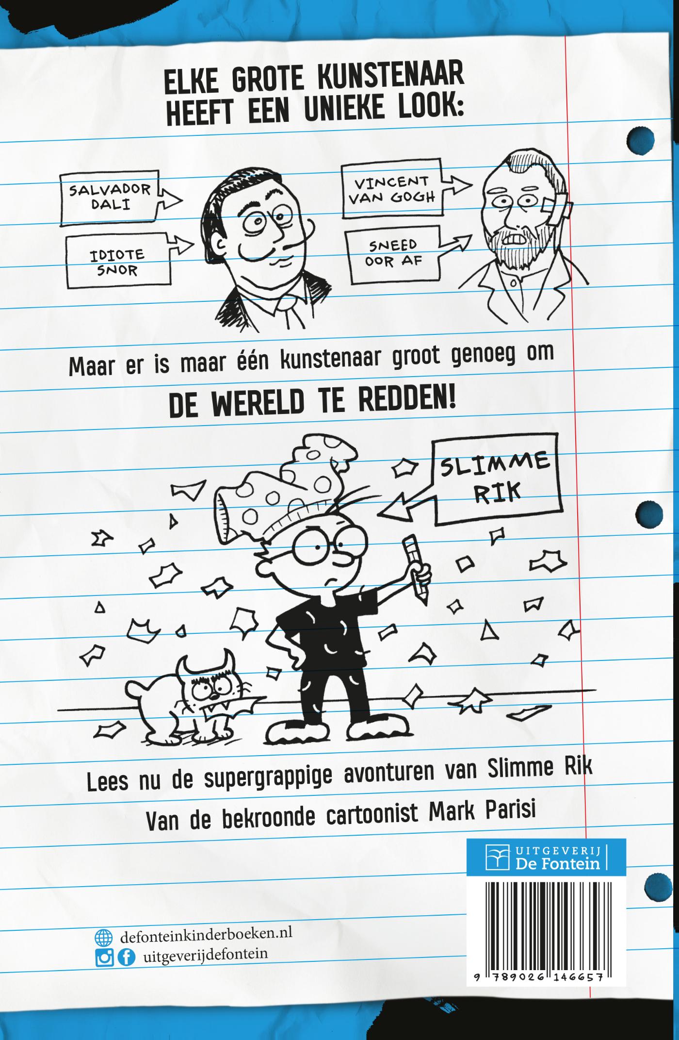 Achterkant van Niet openen