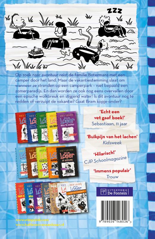 Achterkant van Kopje-onder