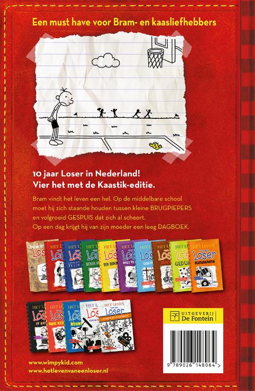 Achterkant van Het leven van een Loser