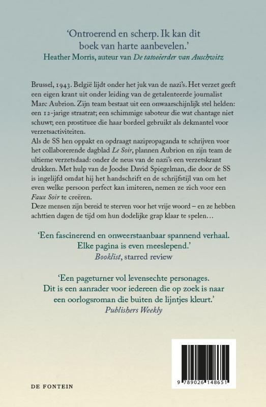Achterkant van Vrije woorden