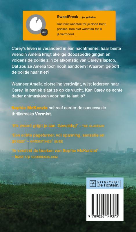 Achterkant van Geloof me