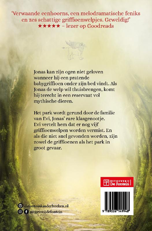 Achterkant van De vermiste griffioenen