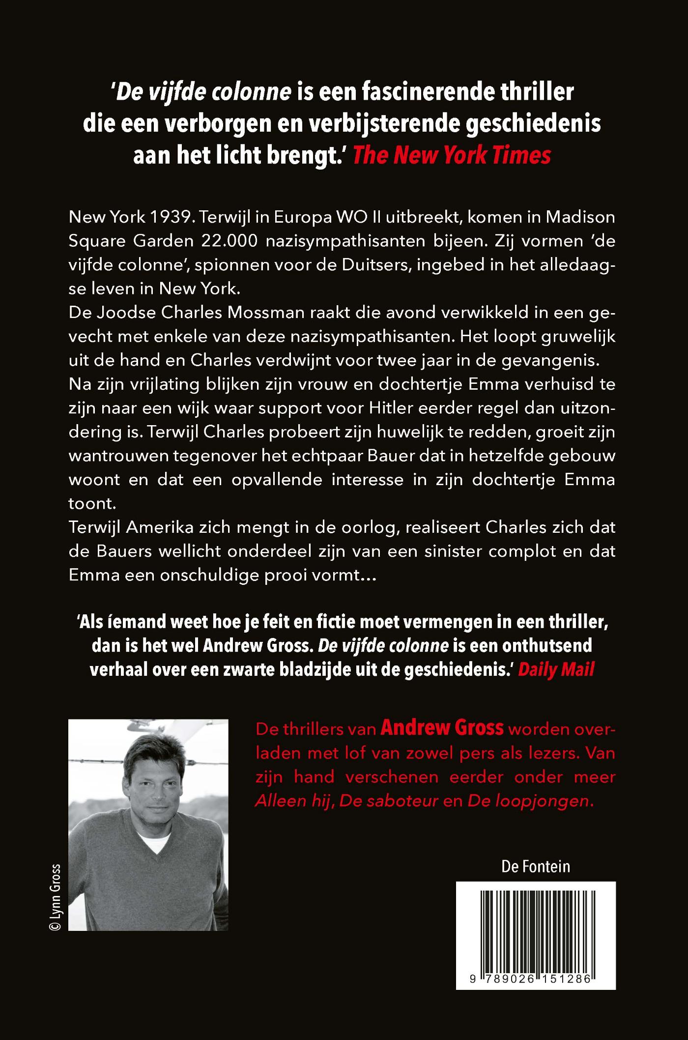 Achterkant van De vijfde colonne
