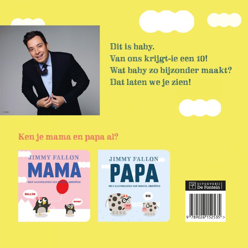 Achterkant van Baby (kartonboek)