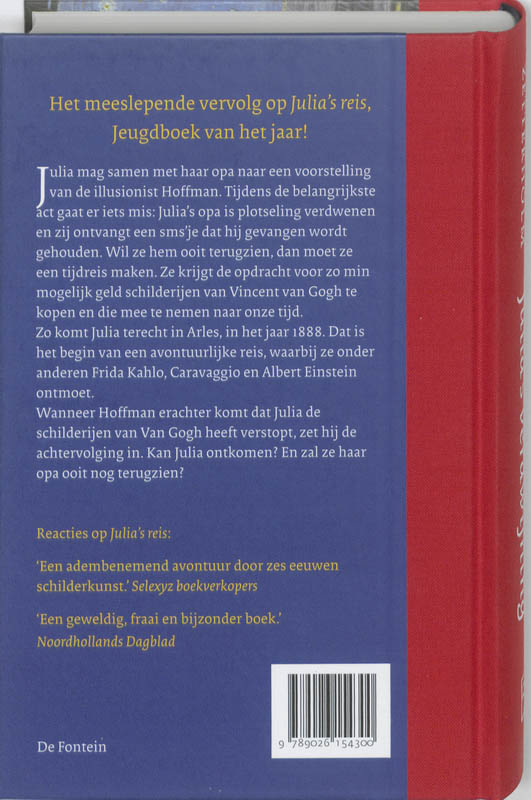 Achterkant van Julia's verdwijning