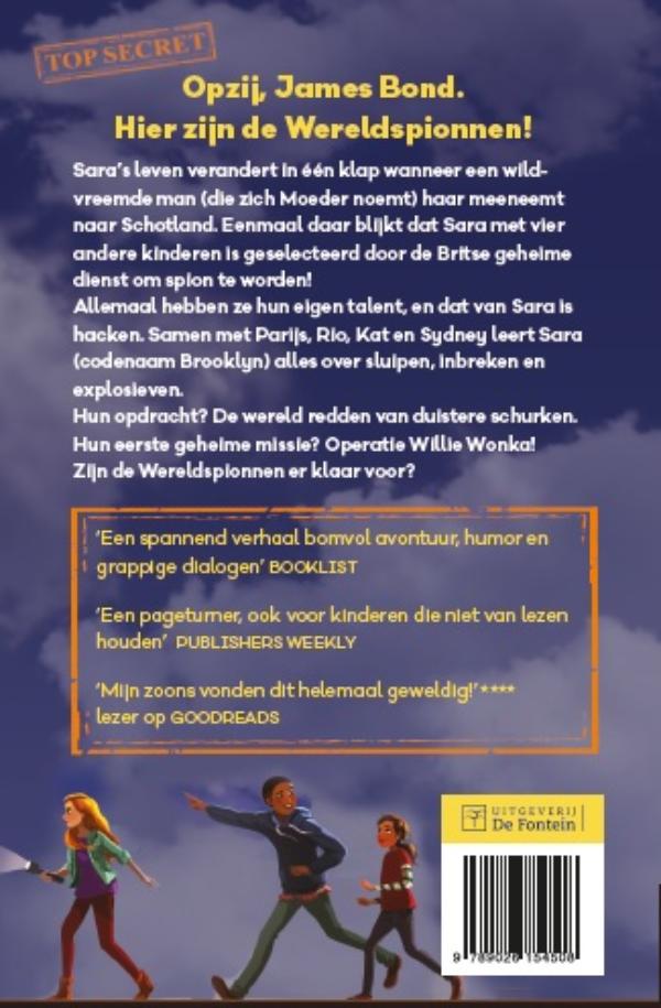 Achterkant van Wereldspionnen