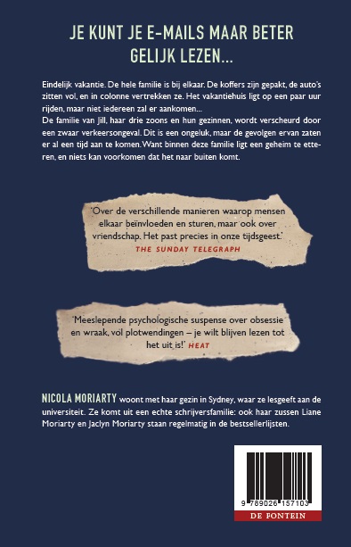 Achterkant van Ik moet je iets vertellen