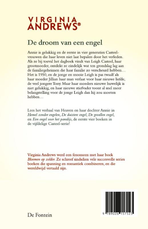 Achterkant van De droom van een engel