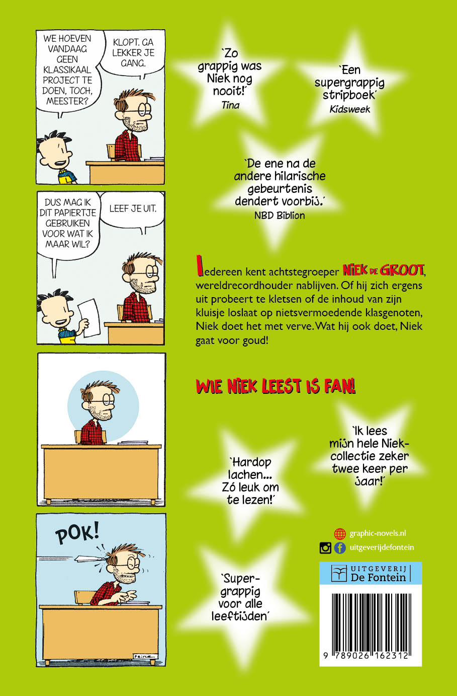 Achterkant van Niek de Groot gaat voor goud