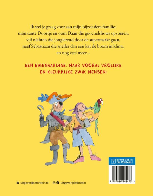 Achterkant van De hele Zwik en ik