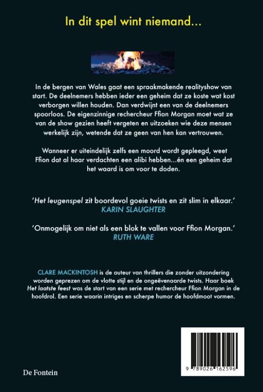 Achterkant van Het leugenspel