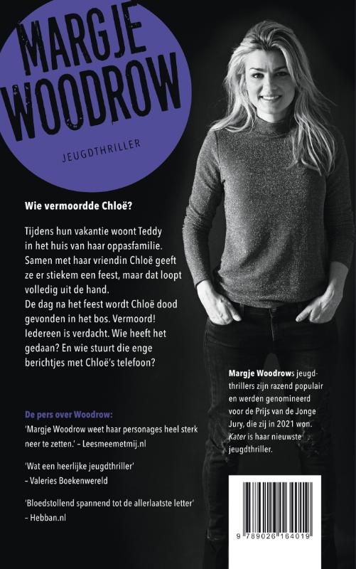 Achterkant van Kater