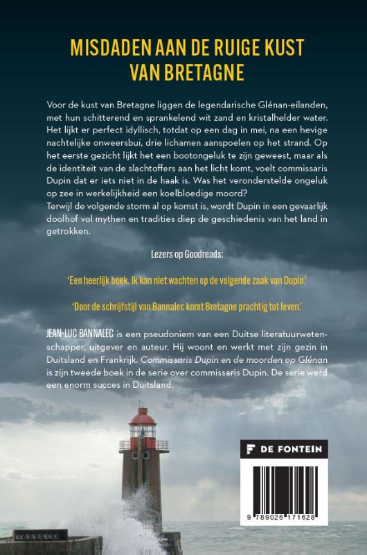 Achterkant van Commissaris Dupin en de moorden op Glénan