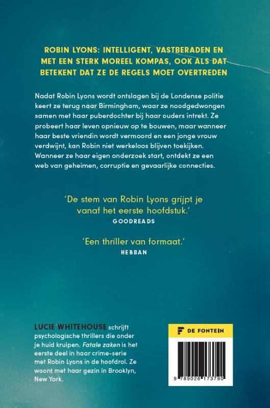 Achterkant van Fatale zaken