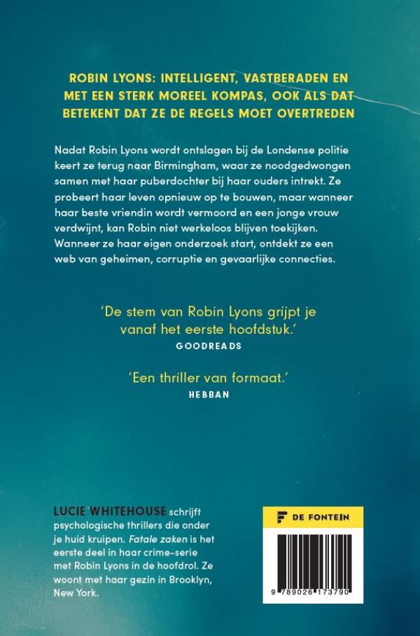 Achterkant van Fatale zaken