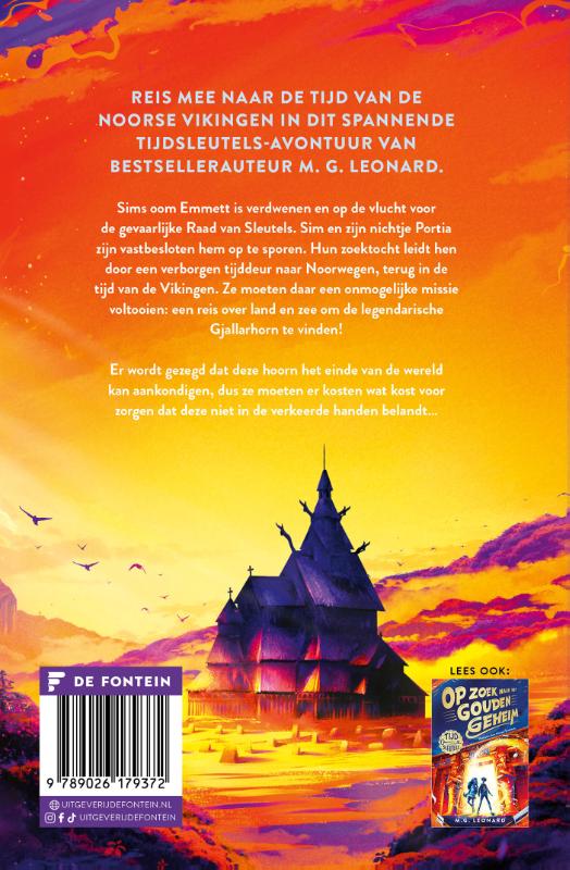 Achterkant van De legende van de Vikingen