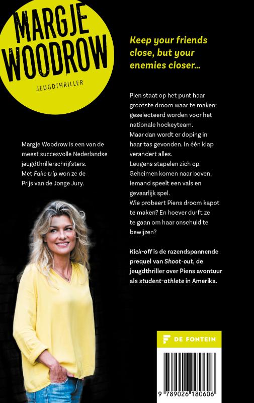 Achterkant van Kick-off