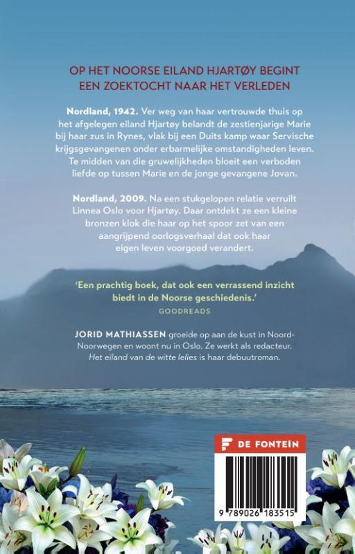 Achterkant van Het eiland van de witte lelies