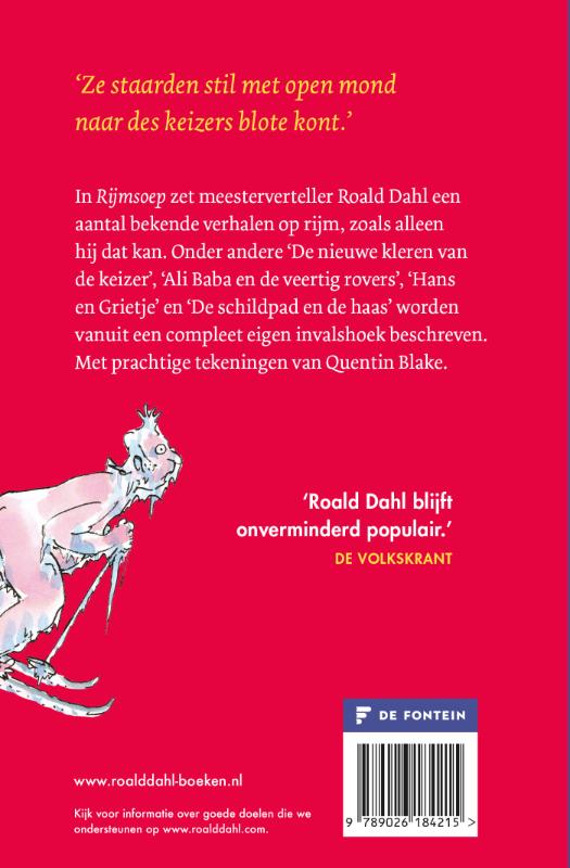 Achterkant van Rijmsoep