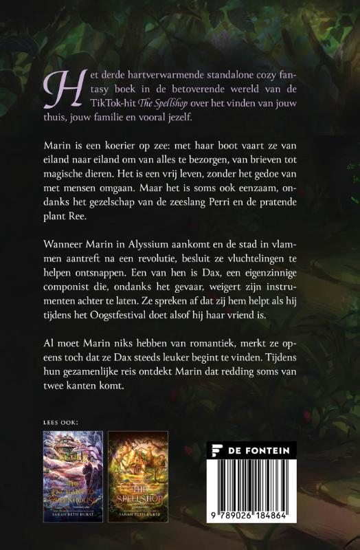 Achterkant van Sea of Charms