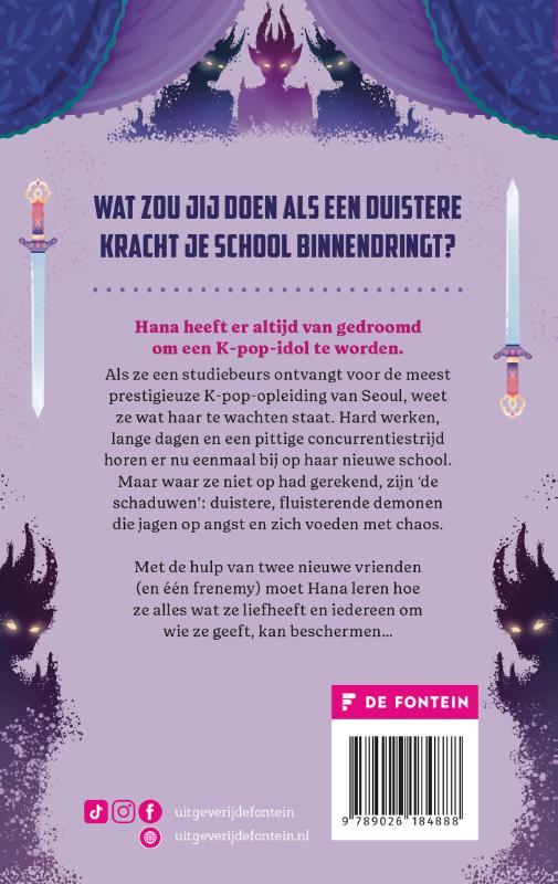 Achterkant van Spotlight en schaduw
