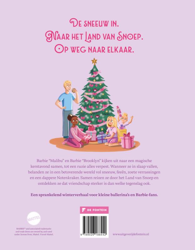 Achterkant van Barbie in De Notenkraker