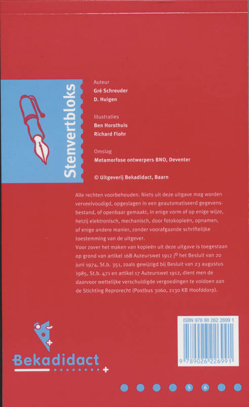 Achterkant van Antwoorden