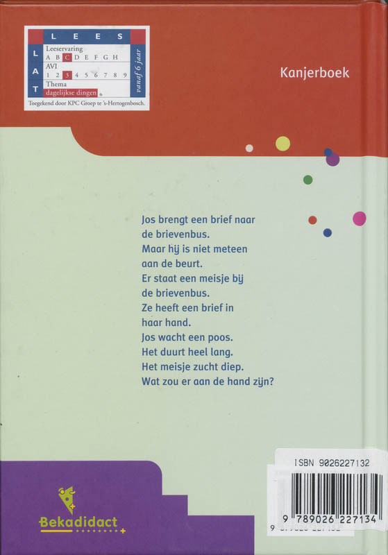 Achterkant van De brief