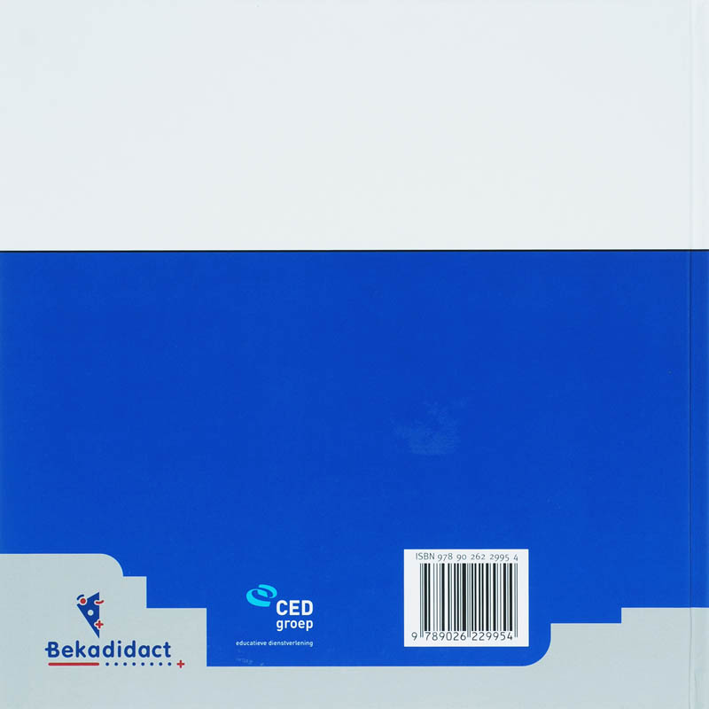 Achterkant van Leerlingenboek B
