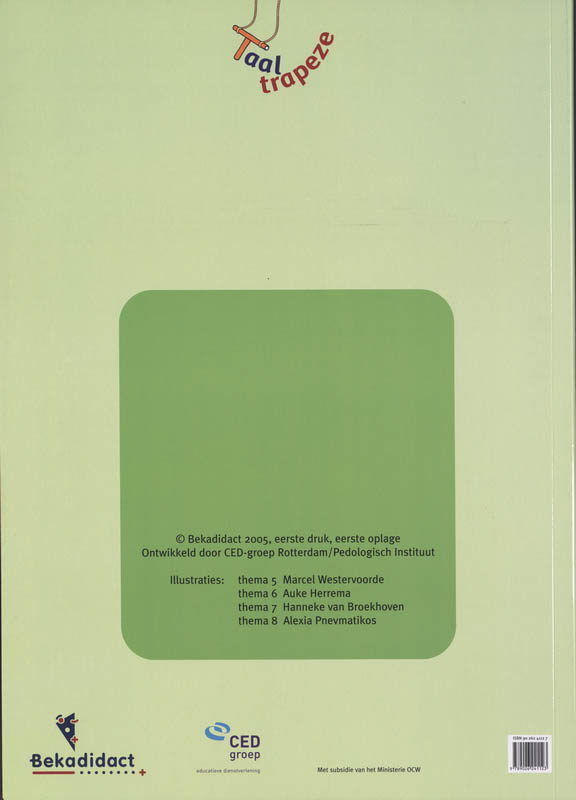 Achterkant van Praatplatenboek B