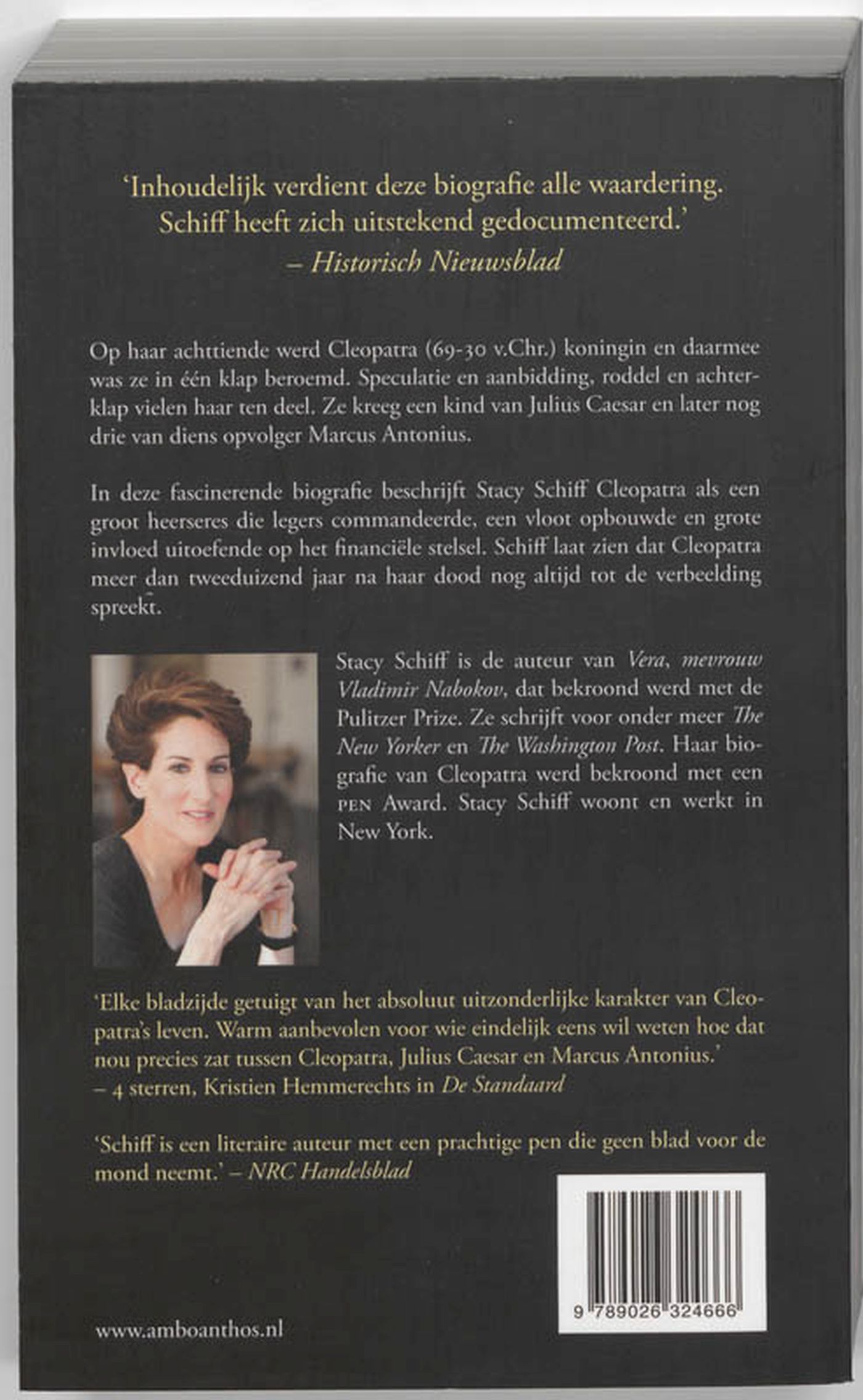 Achterkant van Cleopatra