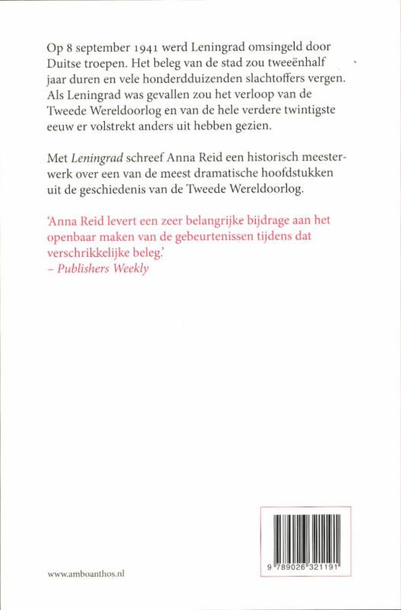 Achterkant van Leningrad