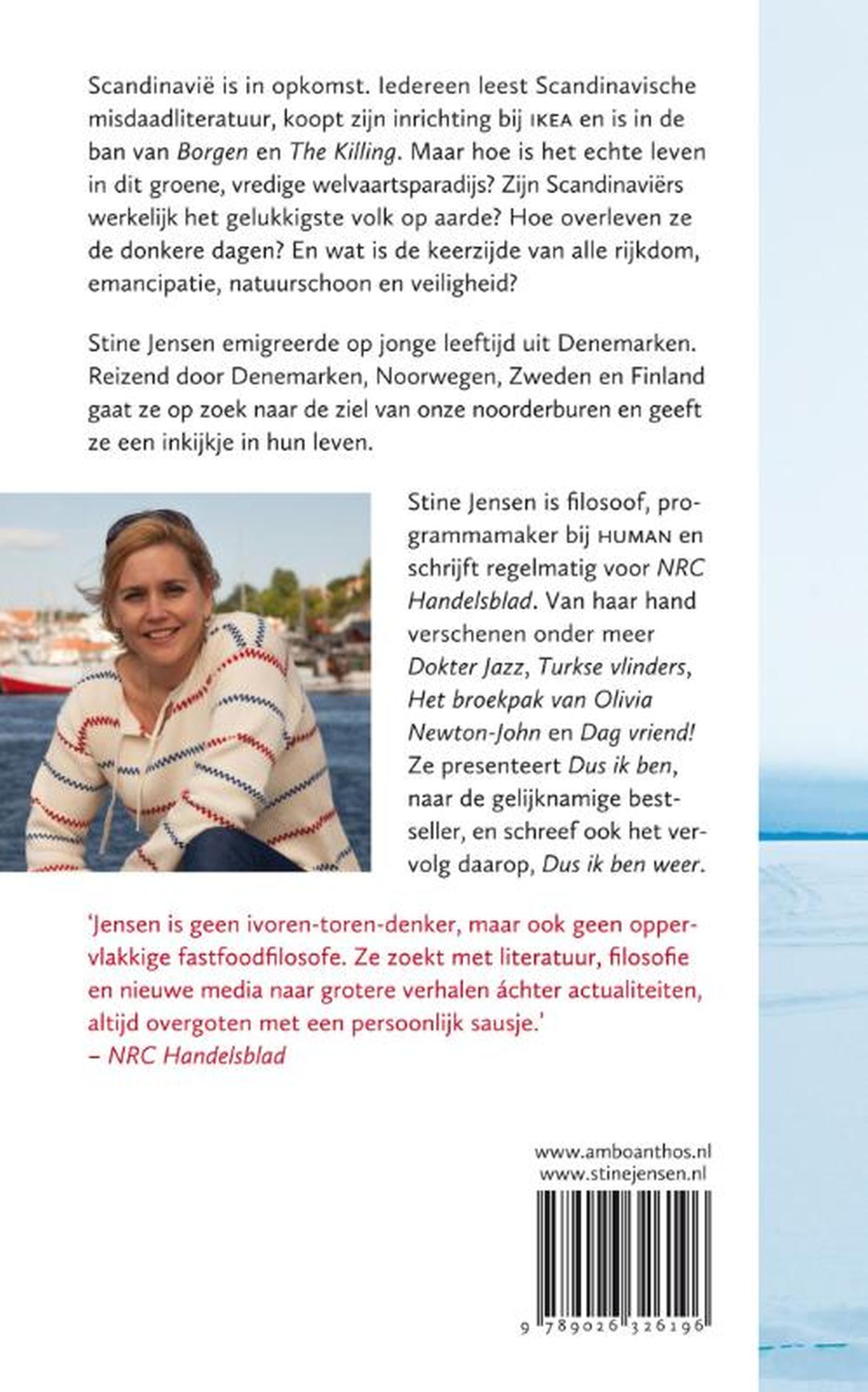 Achterkant van Licht op het noorden