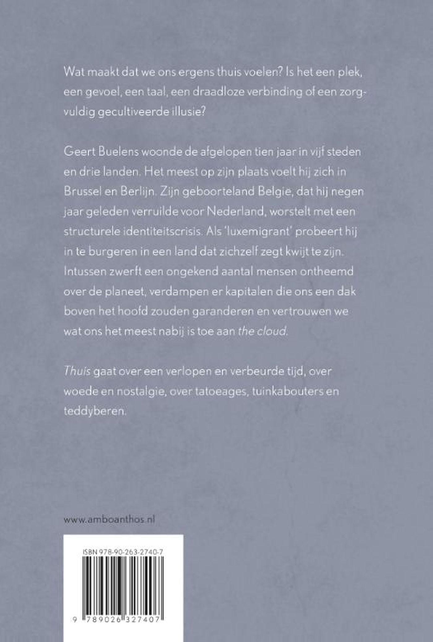 Achterkant van Thuis