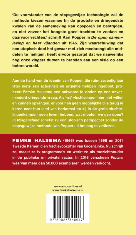 Achterkant van Nergensland