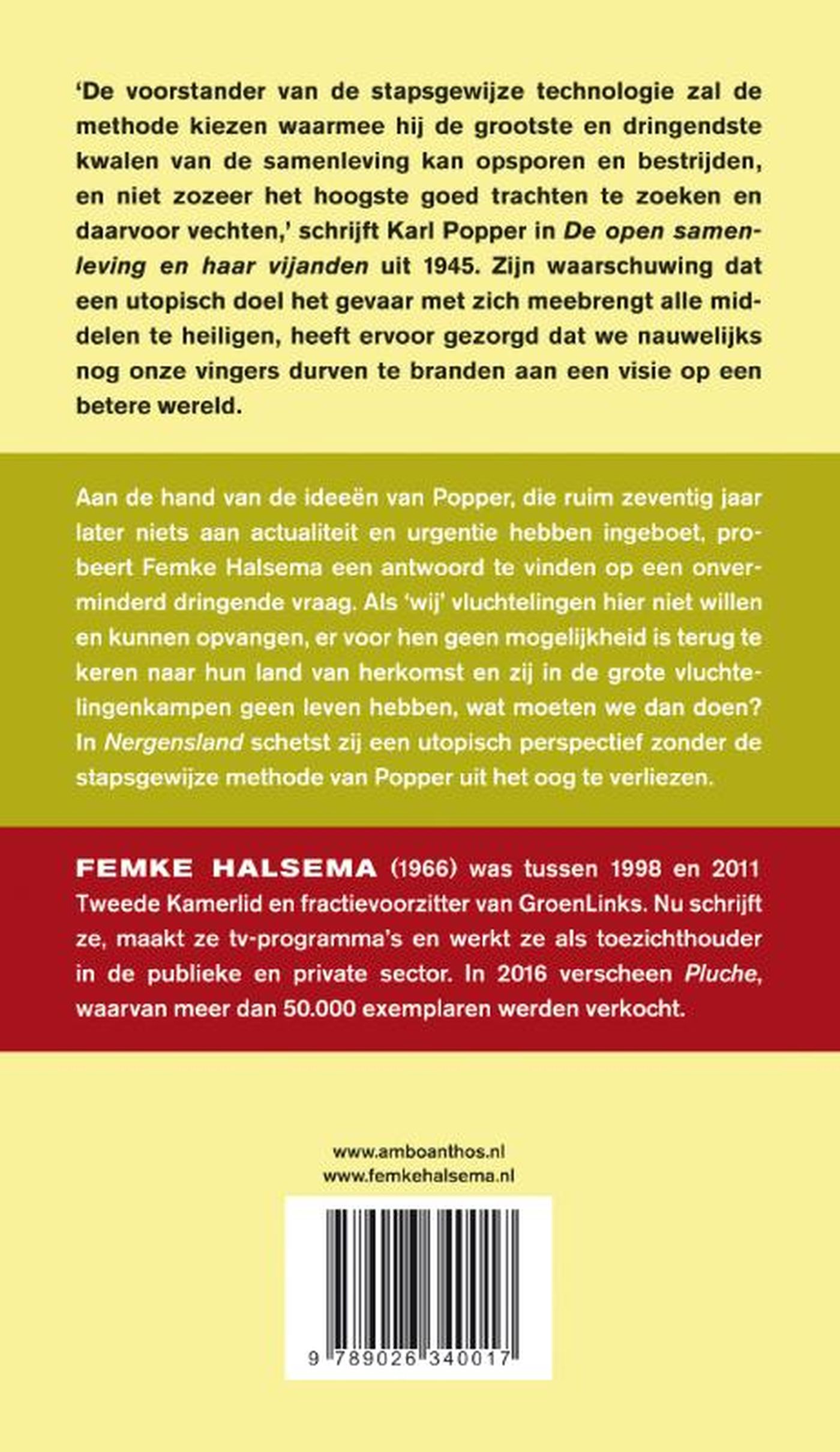 Achterkant van Nergensland