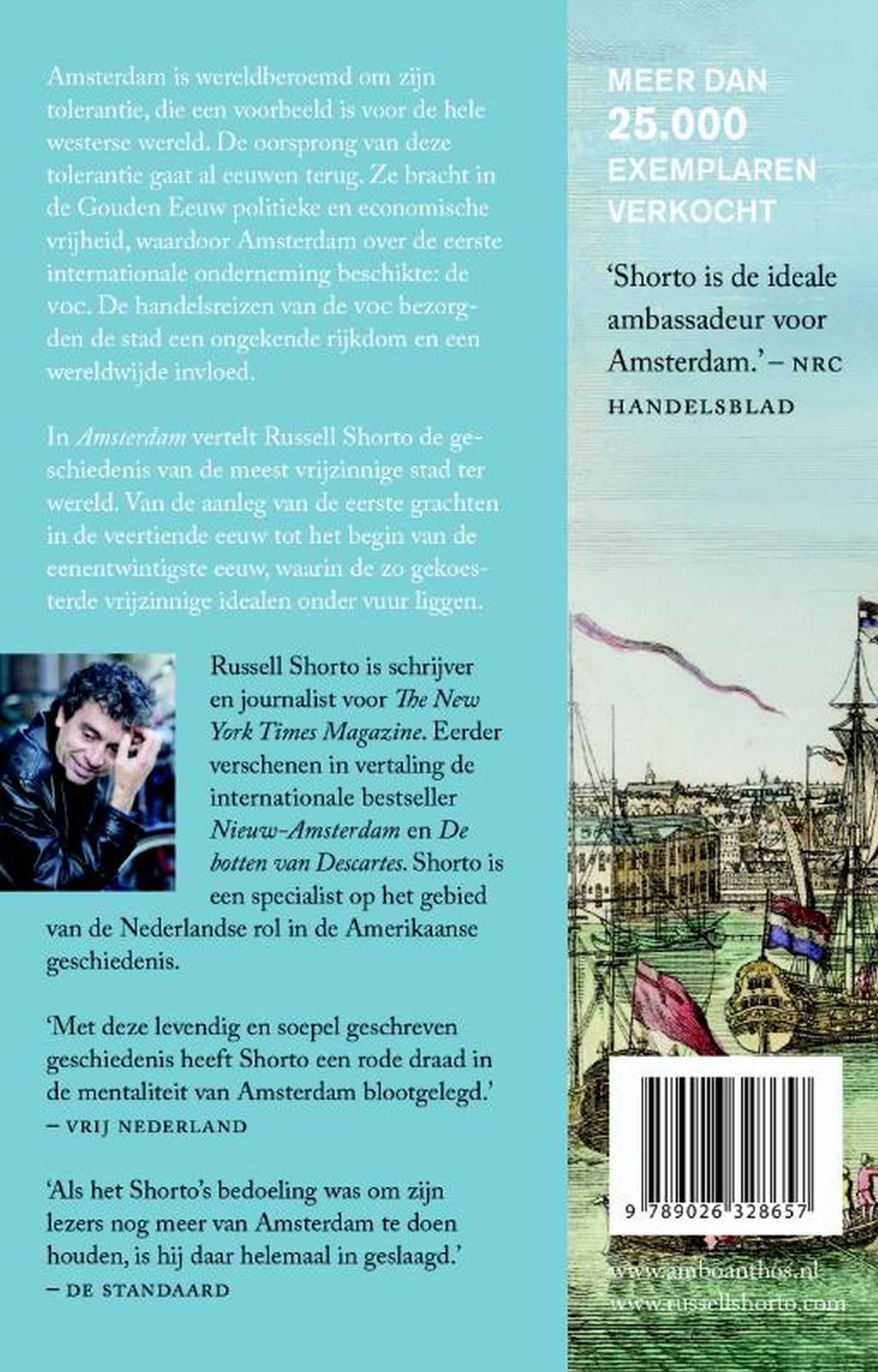 Achterkant van Nieuw Amsterdam