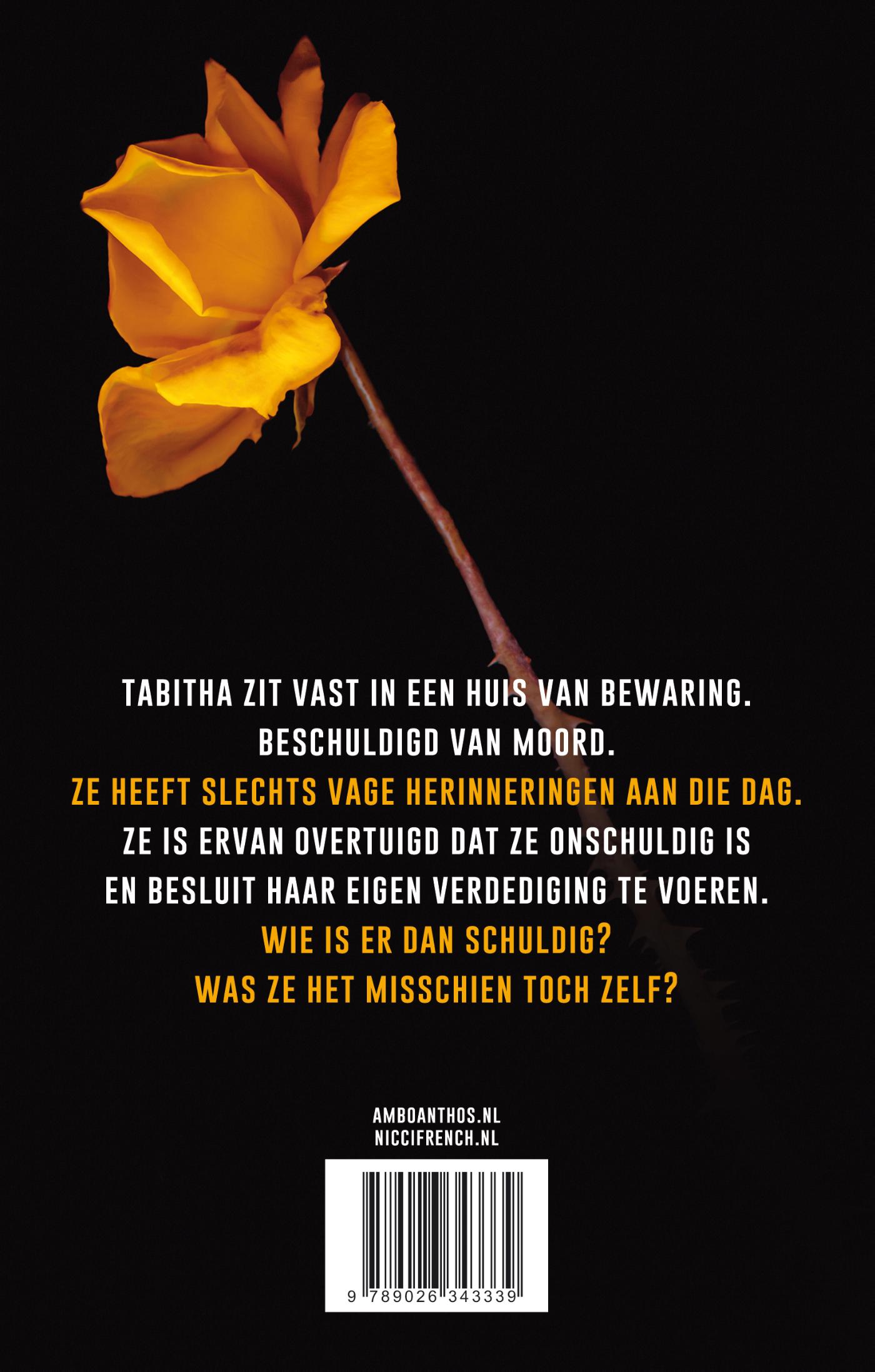 Achterkant van In hechtenis