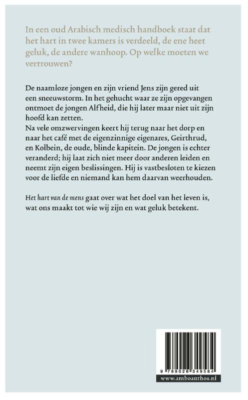 Achterkant van Het hart van de mens