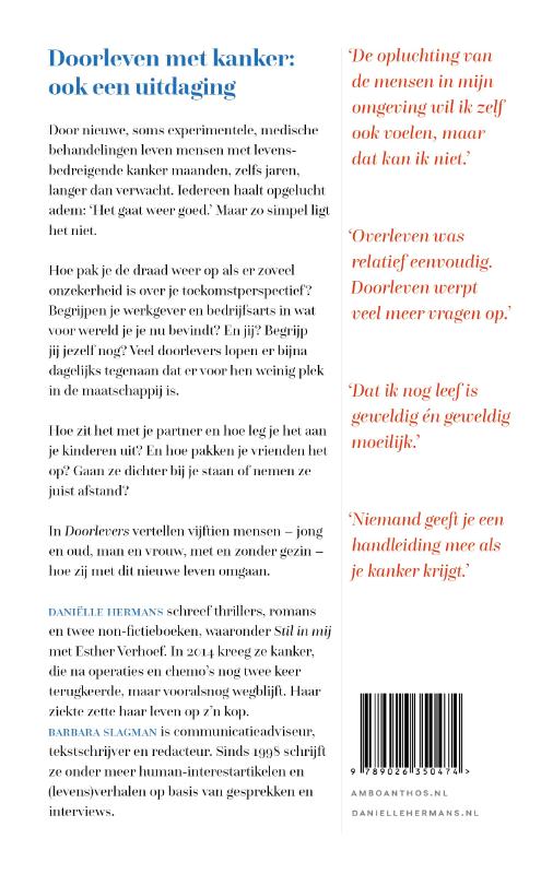 Achterkant van Doorlevers